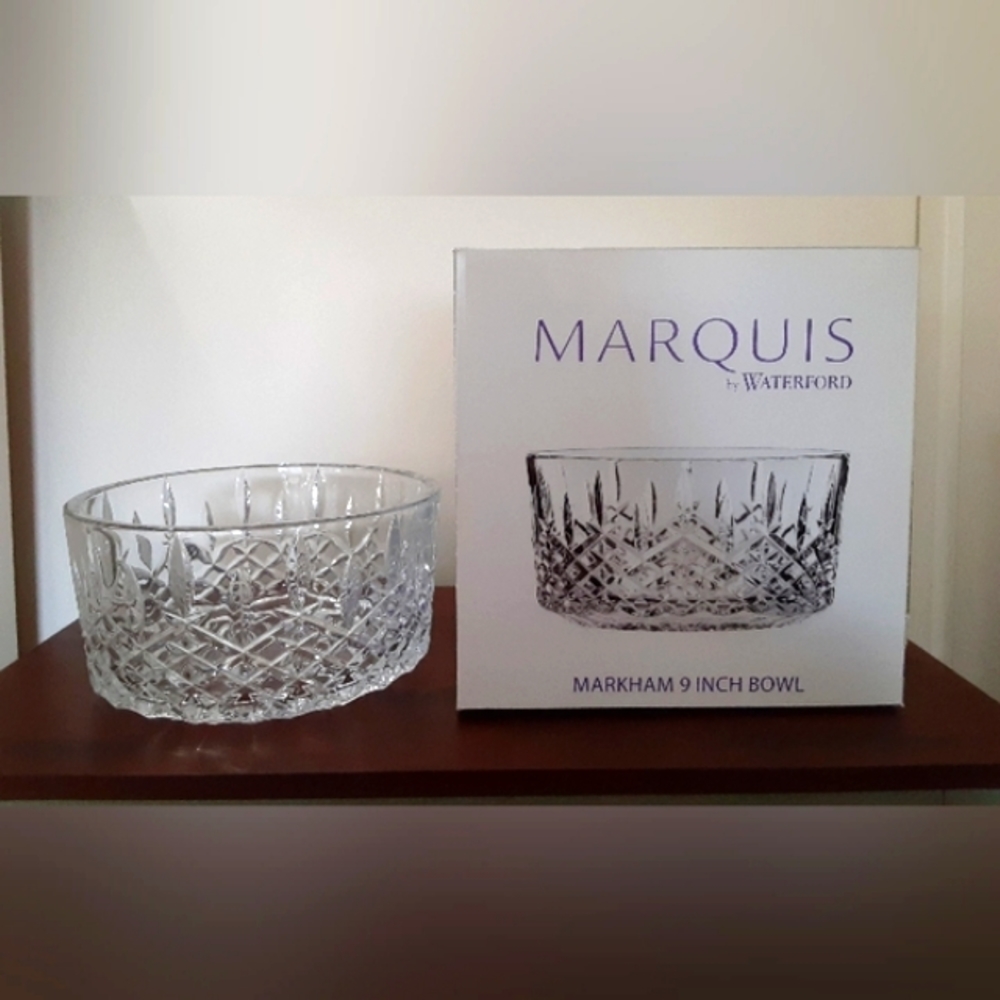 Waterford Serving Bowl - Marquis Markham 9 Inch